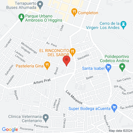 Ayas Aconcagua Yoga y Alimentación Saludable map