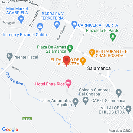 Clínica Veterinaria Salamanca Vets map