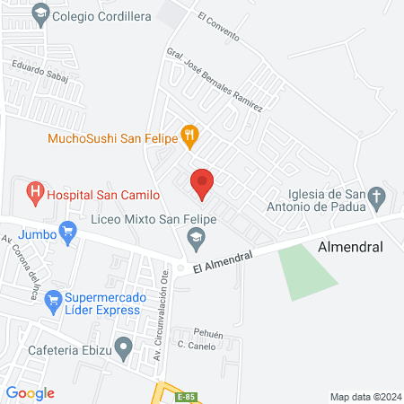 Salon Dafne Vilches map