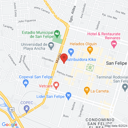 Instituto de Seguridad del Trabajo map