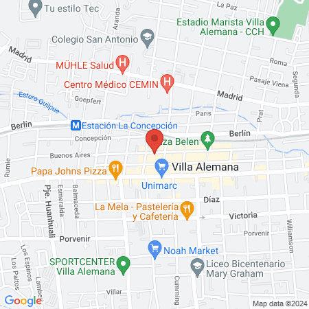 Barbería Designed map