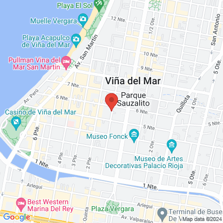 THE BLACK BARBER , VIÑA DEL MAR map