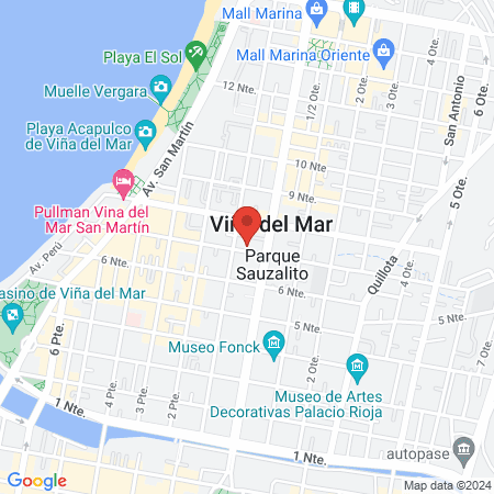 Clinica Beau Viña del Mar map