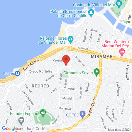 Servicios Veterinarios Claudia Larraín Valenzuela map