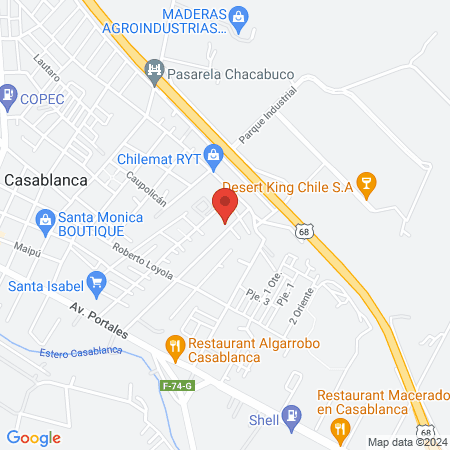 centro kinesico BIENESTAR map