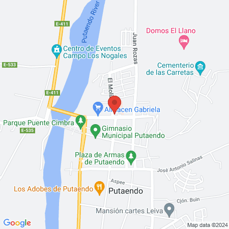 Centro de Salud Familiar Putaendo map