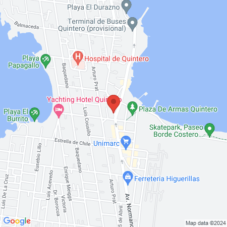 Nuevo Centro Medico Quintero map
