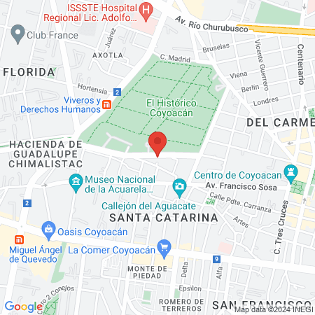 MANDARINA Beauty Room map