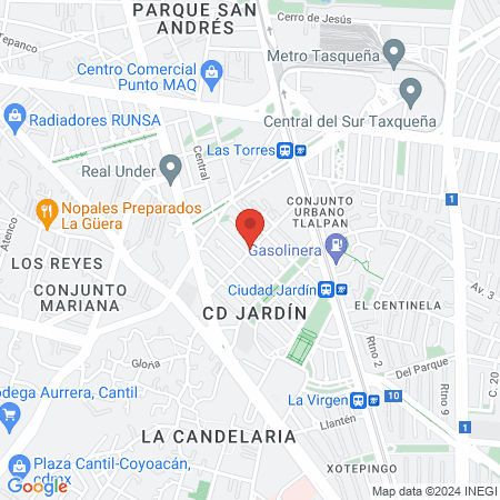 Clinica de Especialidades Dentales map