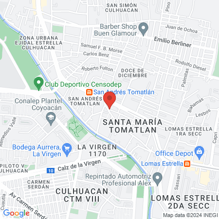 Barbería La Chingona map