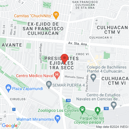 C.D. Itzayana Jiménez map