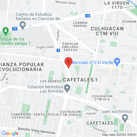 Belleza Integral Juanita map