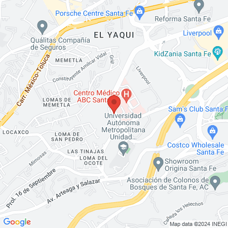 Doctor celorio sabina map