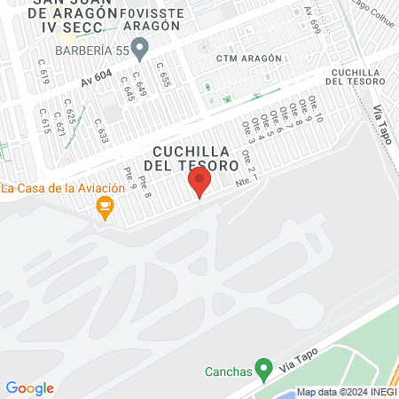 Barbería del barrio map