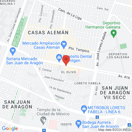 Consultorio médico map