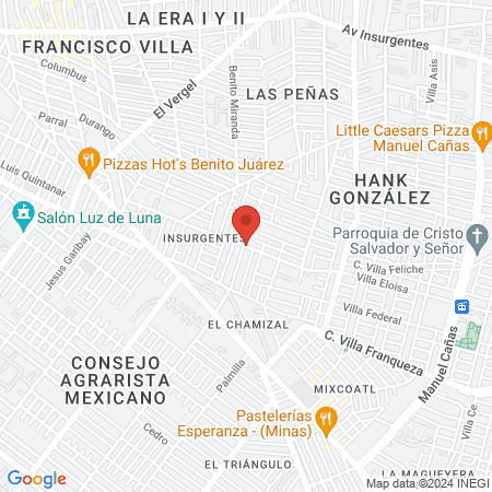 Living Beauty Suc.Iztapalapa map