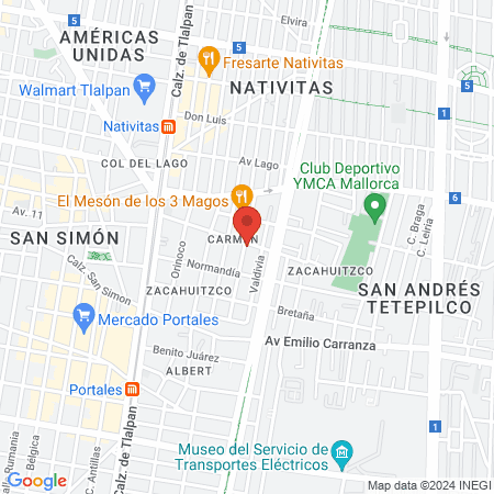 Salon De Belleza Millis map