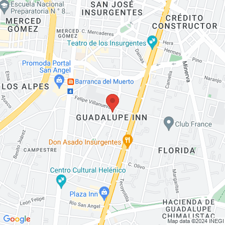 Estética Marialex map