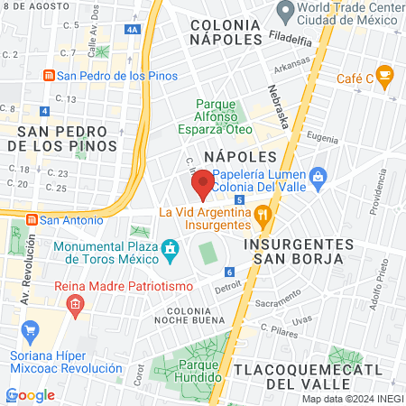 Consultoria Spa Med map