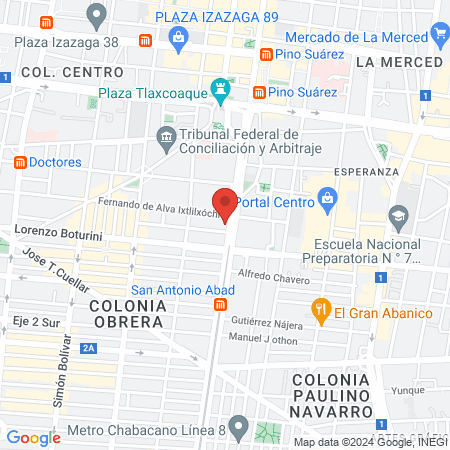 ESTETICA WASHINGTON map