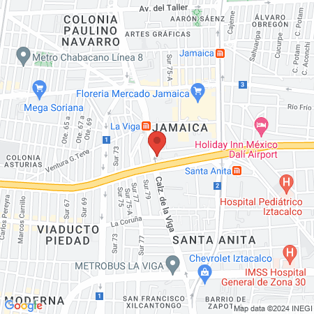 The Beauty Bar Gress map