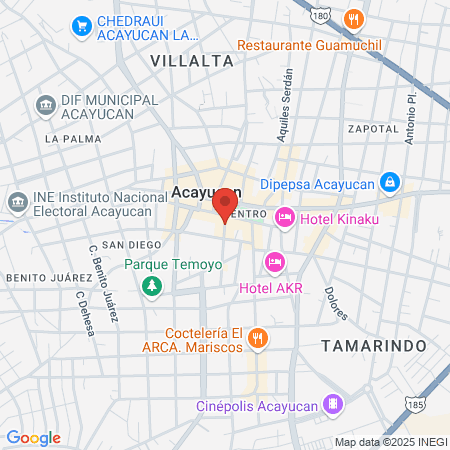 FIT ZONE ACAYUCAN map