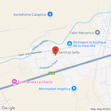 Peluquerías punto Urbano map