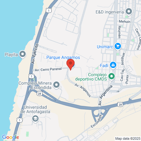 Fitness Estudio SpA map