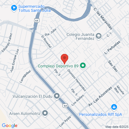 Club Deportivo Paso Los Andes map