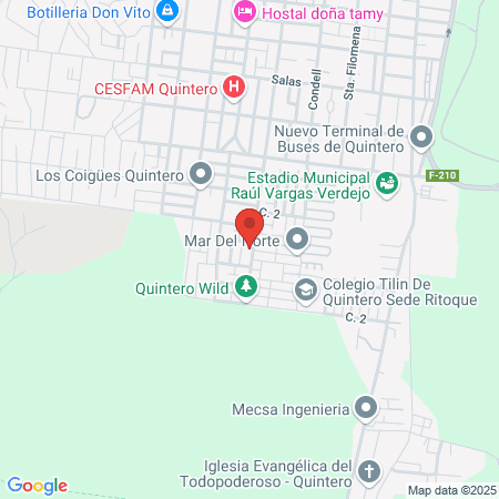 Barras de calistenia - Quintero map