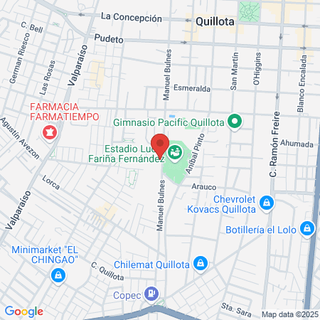 Casa De Acogida Quillota map