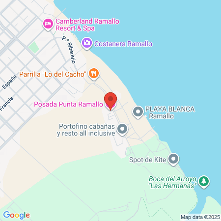 Cabañas Del Bajo Hondo map