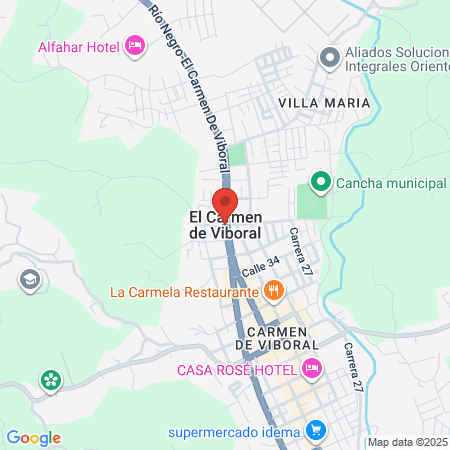 Clinica Del Oriente map