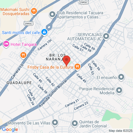 Cosmeticos Y Variedades Rakel map