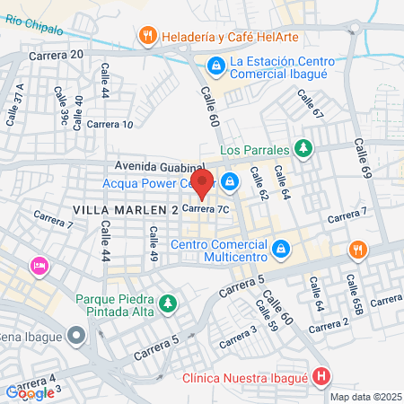 Central De Especialistas map