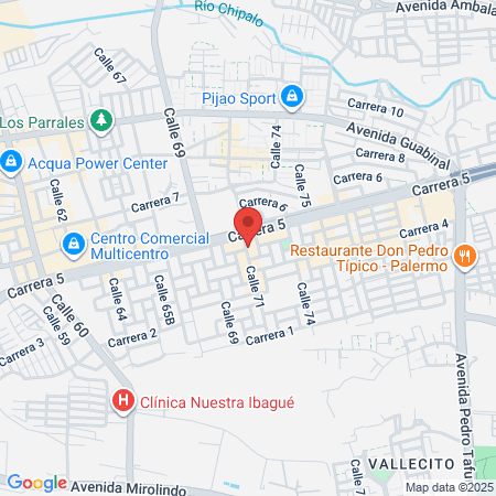 Dra Daniela Torres map