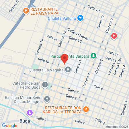 Faber Peluquerias map