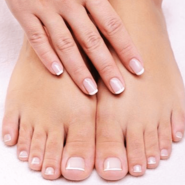 Esmaltado semipermanente en pies