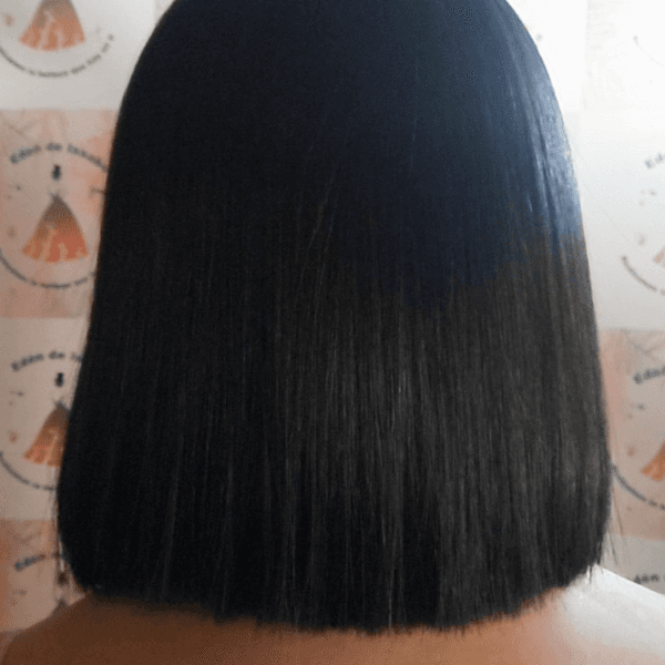 Alisado (CC) cabello corto hasta los hombros