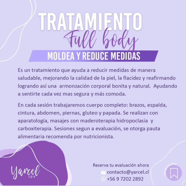 Tratamiento Full Body Reductivo (NAVIDAD)