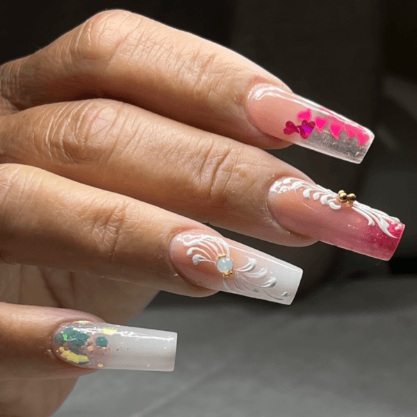 Manos Acrilicas Decoracion Especial