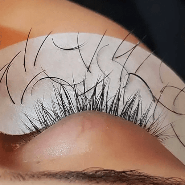 Remoción de pestañas