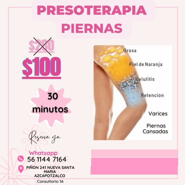 PRESOTERAPIA PIERNAS