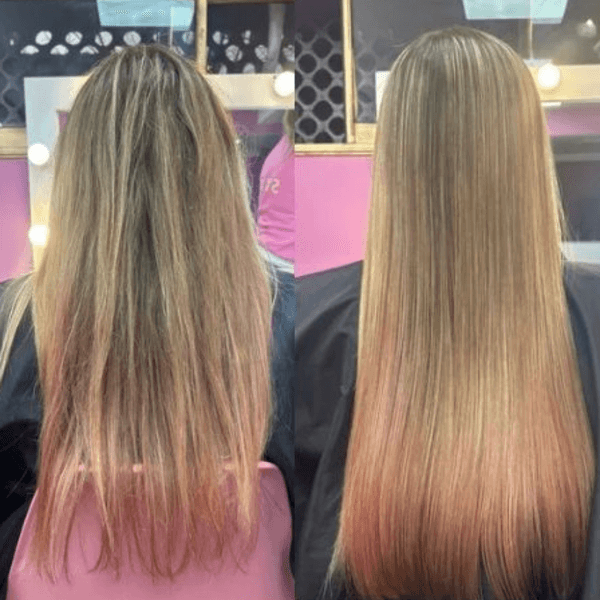 Alisado braziilian keratin con formol