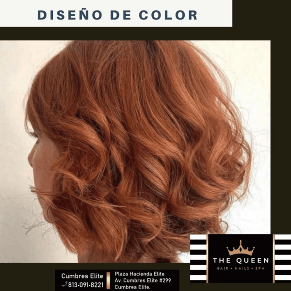 Tinte Cabello Corto desde (a la barbilla)