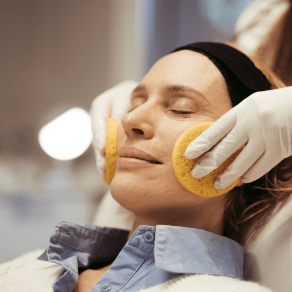 Higiene facial simple