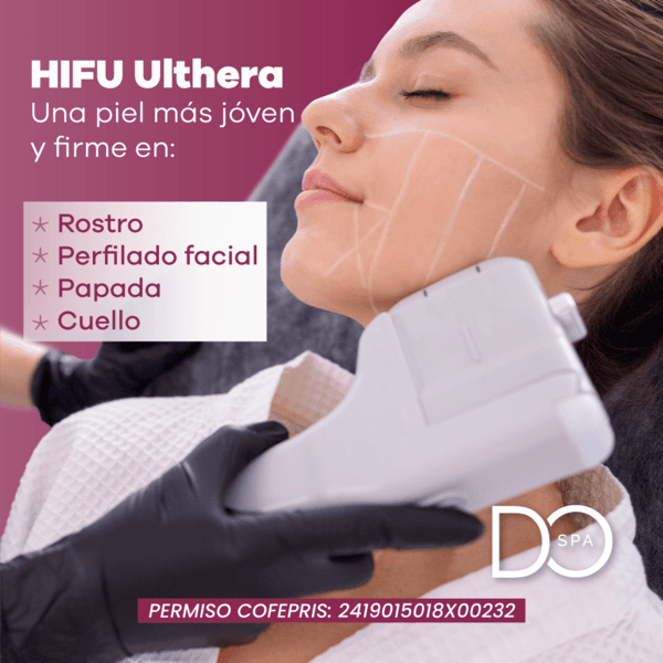 Rejuvenecimiento facial con HIFU Ulthera + radiofrecuencia + limpieza profunda
