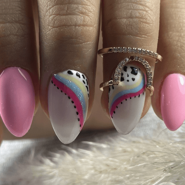 Extensiones Soft gel sin ningún tipo de retiro anterior.