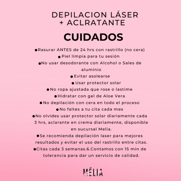 Aclarado Rodillas con laser