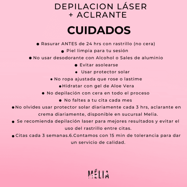 Aclarado cicatriz con laser